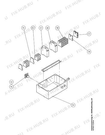 Взрыв-схема комплектующей Aeg HWWI40P - Схема узла Electrical equipment